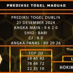 PREDIKSI TOGEL DUBLIN 21 DESEMBER 2024