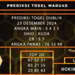 PREDIKSI TOGEL DUBLIN 23 DESEMBER 2024