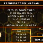 PREDIKSI TOGEL TAIPEI 23 DESEMBER 2024