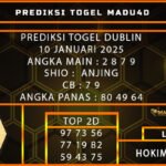 PREDIKSI TOGEL DUBLIN 10 JANUARI 2025
