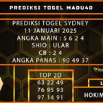 PREDIKSI TOGEL SYDNEY 11 JANUARI 2025