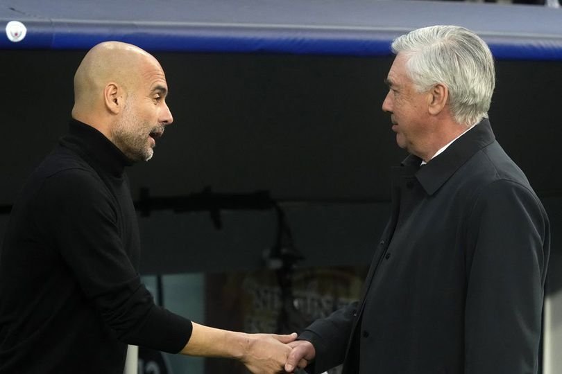 Man City vs Real Madrid: Adu Jenius Pep Guardiola vs Carlo Ancelotti