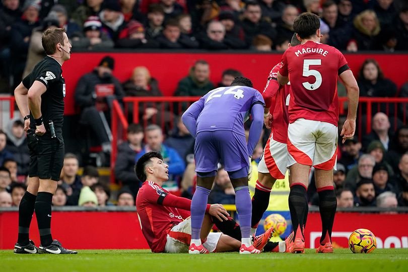 Dari Ucapan Amorim Usai Laga Manchester United vs Crystal Palace, Cedera Lisandro Martinez Sepertinya Parah