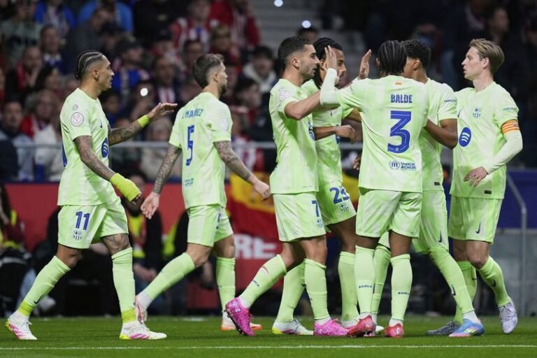 Hasil Atletico Madrid vs Barcelona: Skor 0-1 (agg 4-5)
