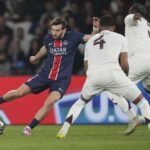 Man of the Match PSG vs Aston Villa: Khvicha Kvaratskhelia