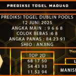 PREDIKSI TOGEL DUBLIN LOTTERY 12 JUNI 2025