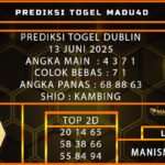 PREDIKSI TOGEL DUBLIN 13 JUNI 2025