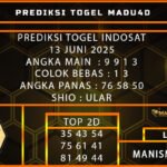 PREDIKSI TOGEL INDOSAT 13 JUNI 2025