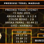 PREDIKSI TOGEL SYDNEY 15 JUNI 2025