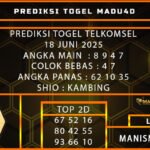PREDIKSI TOGEL TELKOMSEL 18 JUNI 2025