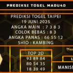 PREDIKSI TOGEL TAIPEI 19 JUNI 2025
