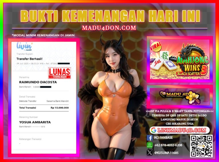 BUKTI JP MADU 09