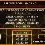 PREDIKSI TOGEL HONGKONG