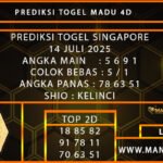 PREDIKSI TOGEL SINGAPORE