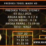 PREDIKSI TOGEL NEW GUINEA 03 JULI 2025