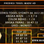 PREDIKSI TOGEL SYDNEY 06 JULI 2025