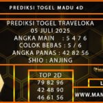 PREDIKSI TOGEL TRAVELOKA 05 JULI 2025